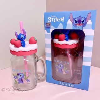 ChiivyBazaar | Disney 迪士尼 STITCH 史迪奇 造型玻璃杯 水杯