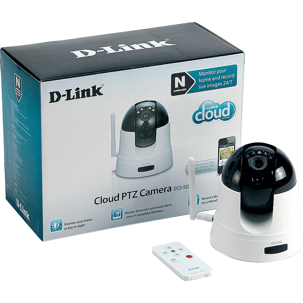 D-Link DCS-5222L mydlink HD 旋轉式無線網路攝影機