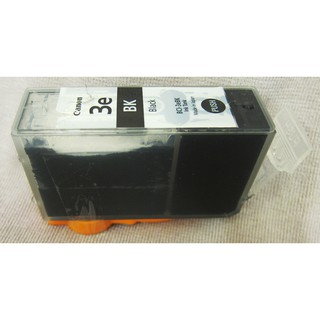原廠Canon 3e 黑 / 藍色 原廠墨水匣 拆開版