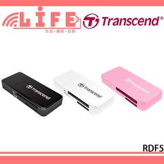 【生活資訊百貨】Transcend 創見 RDF5 USB 3.1 Gen 1 讀卡機 microSD