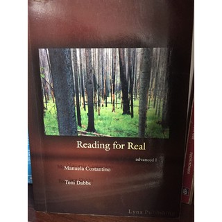 Reading for Real/advanced I/大學書外文/應用外語/英語閱讀寫作reading writing