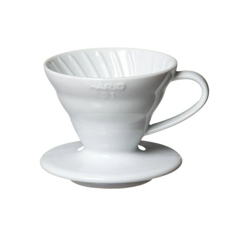Hario VDC-01W 錐形 V60 陶製濾杯 01 手沖咖啡︱咖啡雜貨☕OOOH COFFEE
