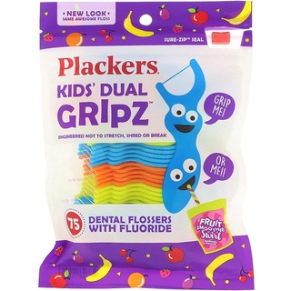 🍎現貨供應👍美國Plackers 兒童果香含氟牙線棒