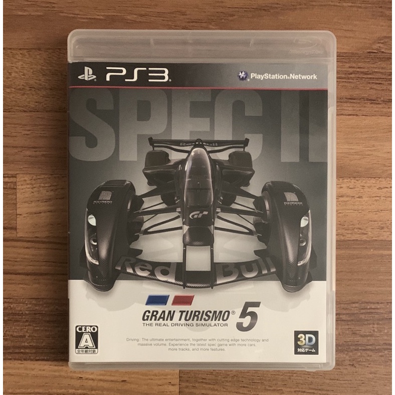 PS3 跑車浪漫旅5 Spec II GT5 正版遊戲片 原版光碟 日文版 純日版 日版適用 二手片 SONY