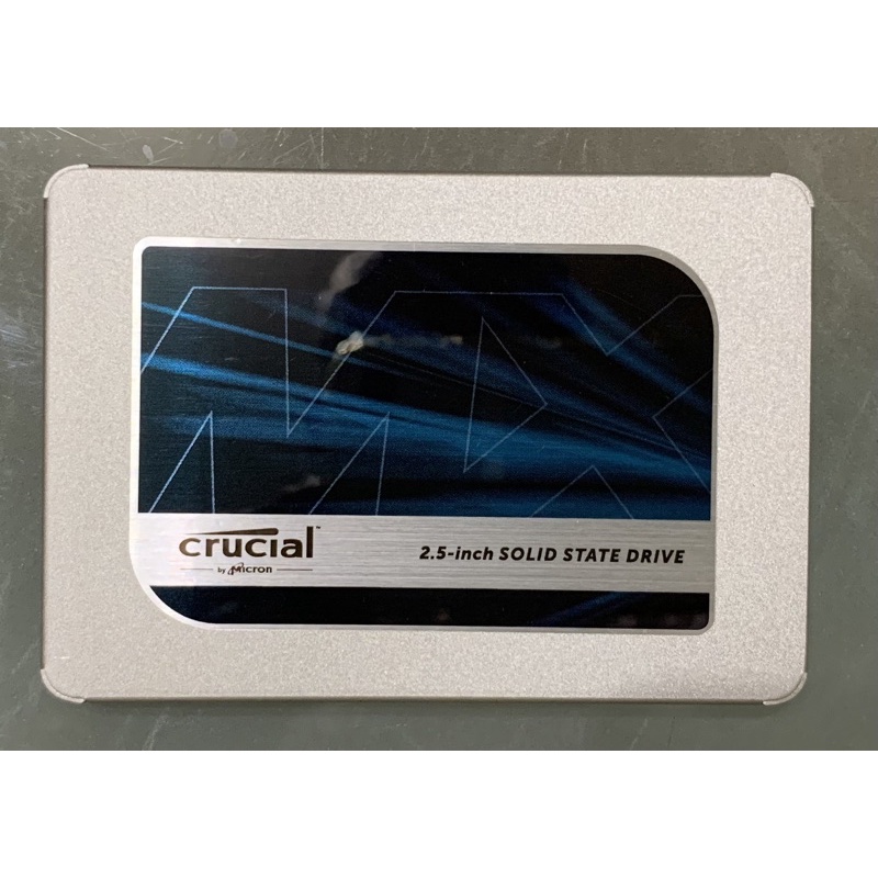 美光 Crucial MX500 500G 2.5吋 SSD固態硬碟SATA3 二手保固內 台南市可面交