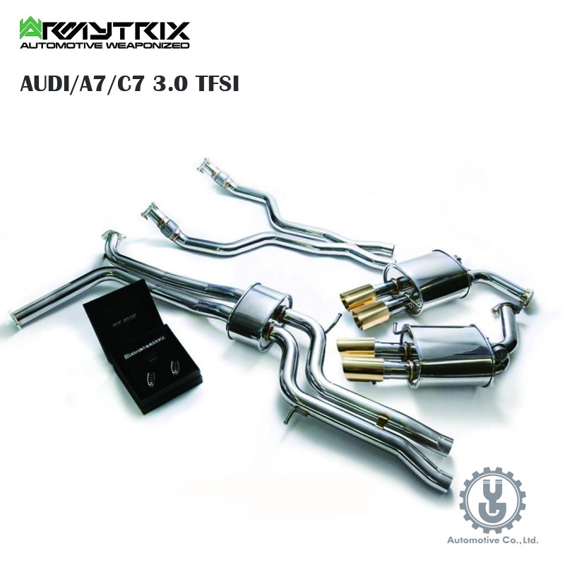 Armytrix AUDI/A7/C7 3.0 TFSI 排氣系統 全新空運【YGAUTO】