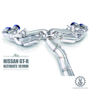 FI 高流量帶三元催化頭段 當派 排氣管 NISSAN R35 GTR ULTIMATE 101MM 【YGAUTO】