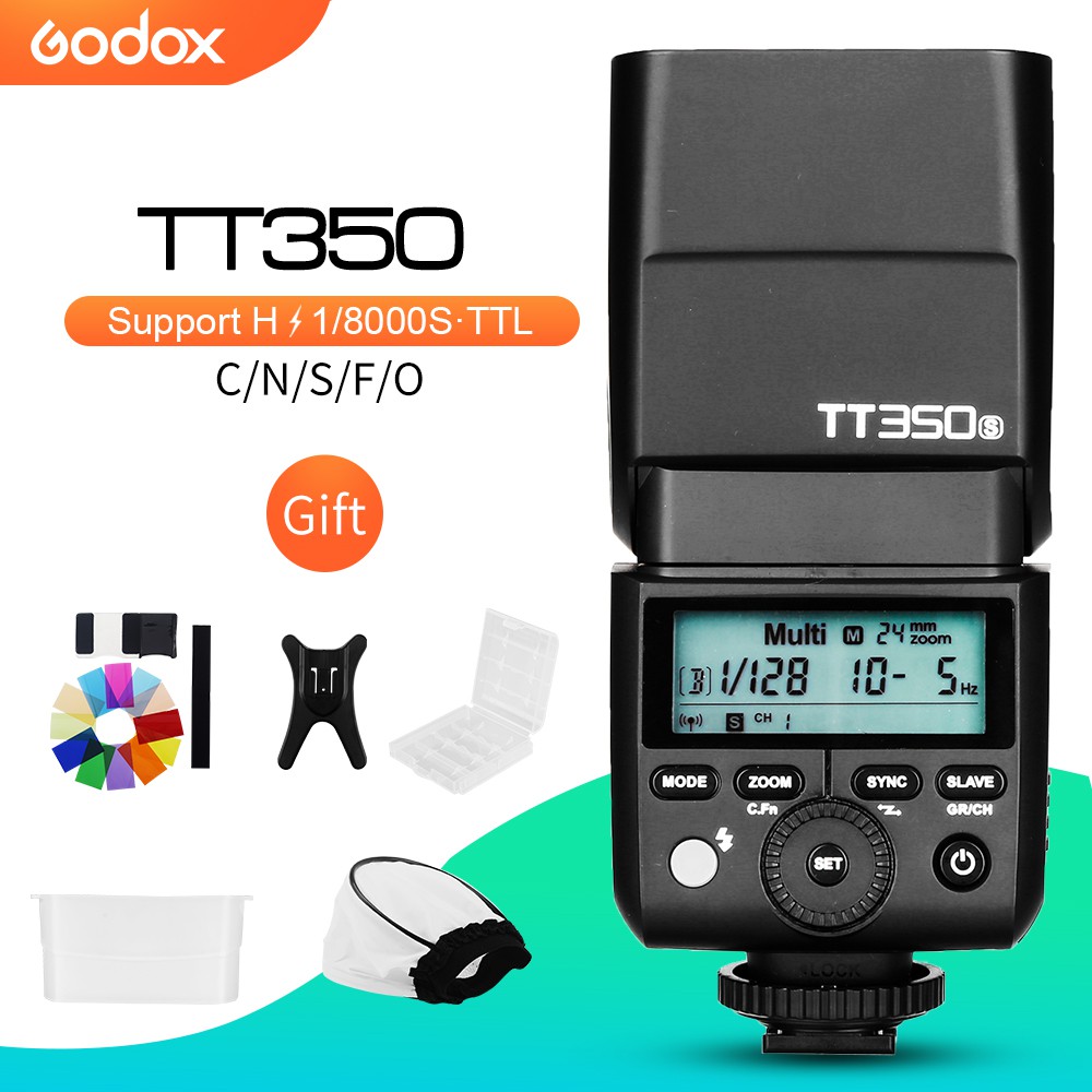神牛（Godox）TT350相機閃光燈迷你速度 TTL HSS GN36