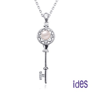 ides愛蒂思鑽石 日本設計AKOYA上乘系列正圓無瑕天然珍珠項鍊6-6.5mm/開啟幸運