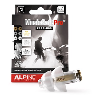 小叮噹的店 Alpine MusicSafe Pro 高保真音樂耳塞軟耳塞 低過敏性 耳塞 ALPINE-M-S-P