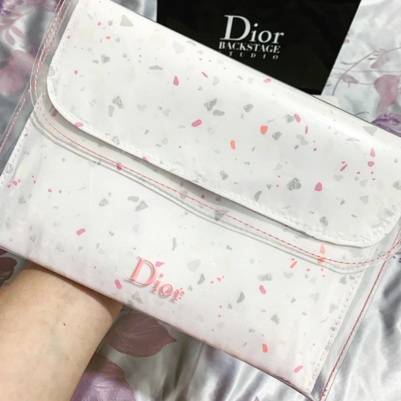 超美防水大容量Dior 迪奧夏日限定手拿包化妝包