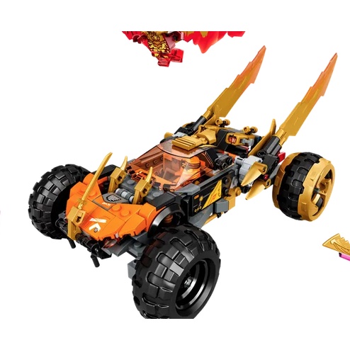 LEGO  拆賣 人偶+載具 含武器 樂高 71769 NinjaGo 旋風忍者 阿剛的龍之越野車 如圖