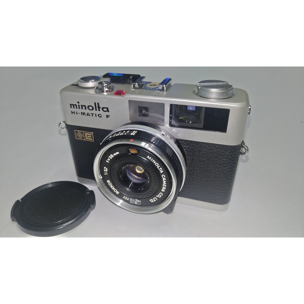 Minolta Hi-Matic F全幅38mm F2.7大光圈手動對焦底片機
