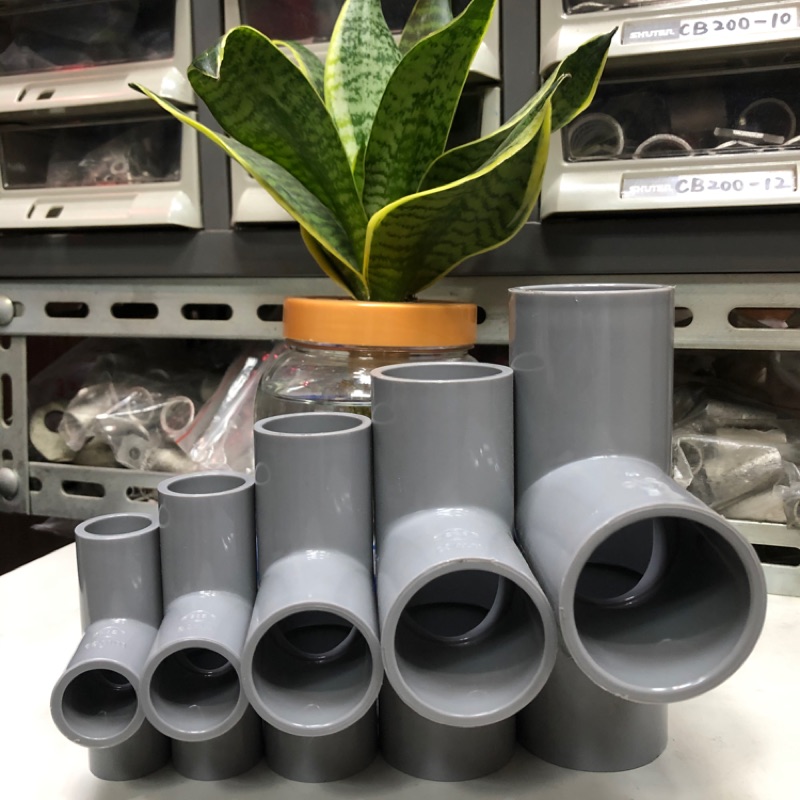 南亞pvc 管專用三通水用厚ot 塑膠管三通 蝦皮購物