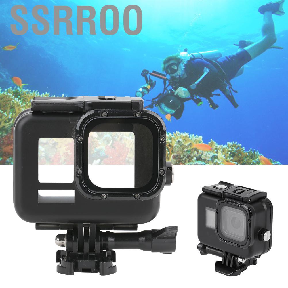 Ssrroo 運動相機潛水保護套60m 深度防水殼外殼配件 用於gopro Hero 8 Black 蝦皮購物