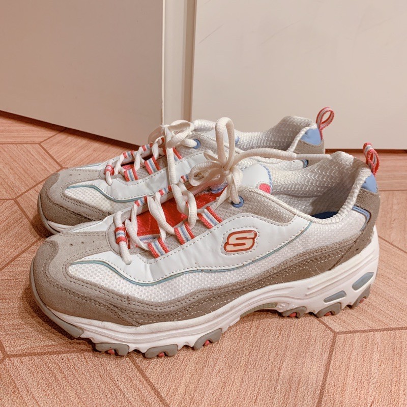 Skechers D’lites 二手 正品 韓國 厚底老爹鞋 size:38(25cm)
