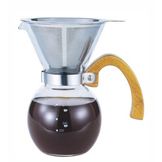 日本 寶馬牌 多功能咖啡＆茶手沖壺組 ㊣304不鏽鋼濾杯 適用於茶葉濾網 咖啡手沖壺 免用咖啡濾紙