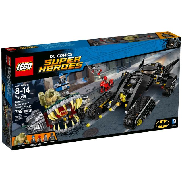 樂高 lego 76055 蝙蝠俠 殺手鱷 蝙蝠車 全新未開 現貨 lego76055