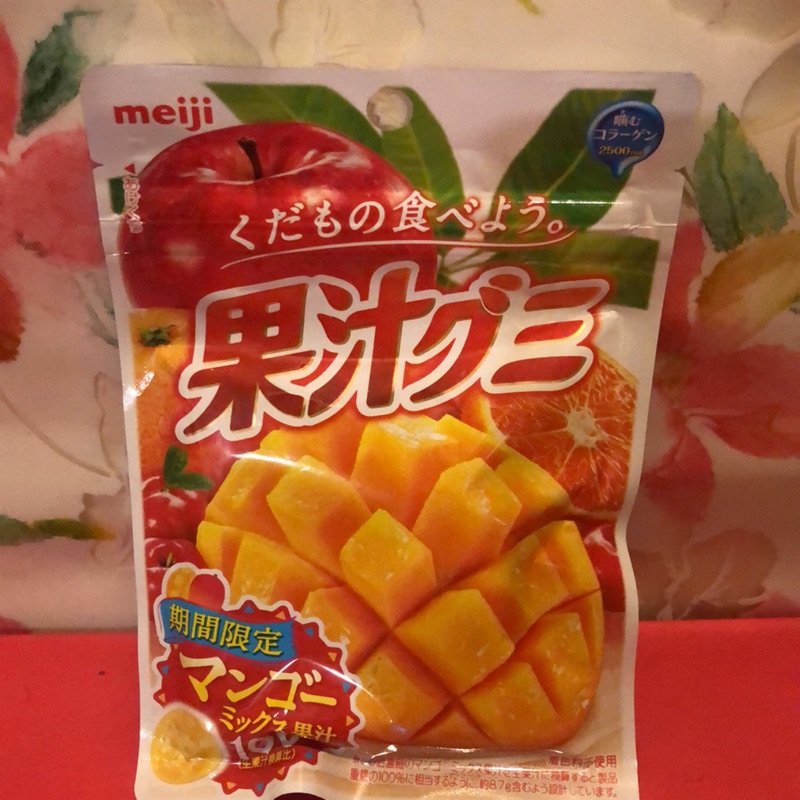 日本即期明治果汁QQ軟糖