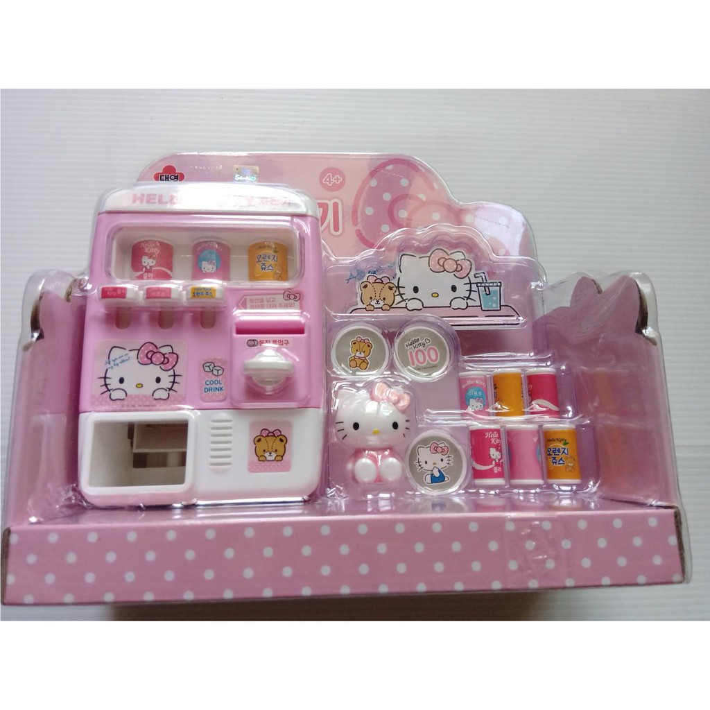 【台中妙妙屋】✦韓國正品代購✦ Hello Kitty自動販賣機 擬真玩具 仿真玩具 販賣機