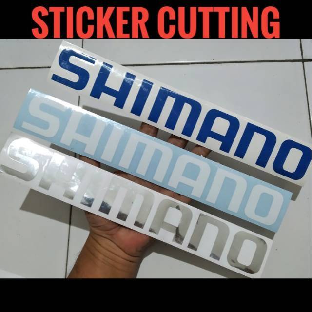 貼紙切割shimano標誌貼紙