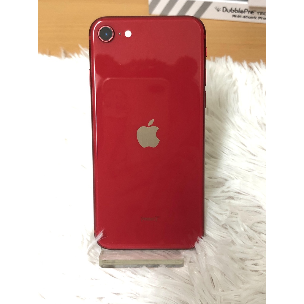 ﹝二手機﹞iPhone SE2 64G 4.7吋 紅 ✧實拍圖✧ 台中可約面交