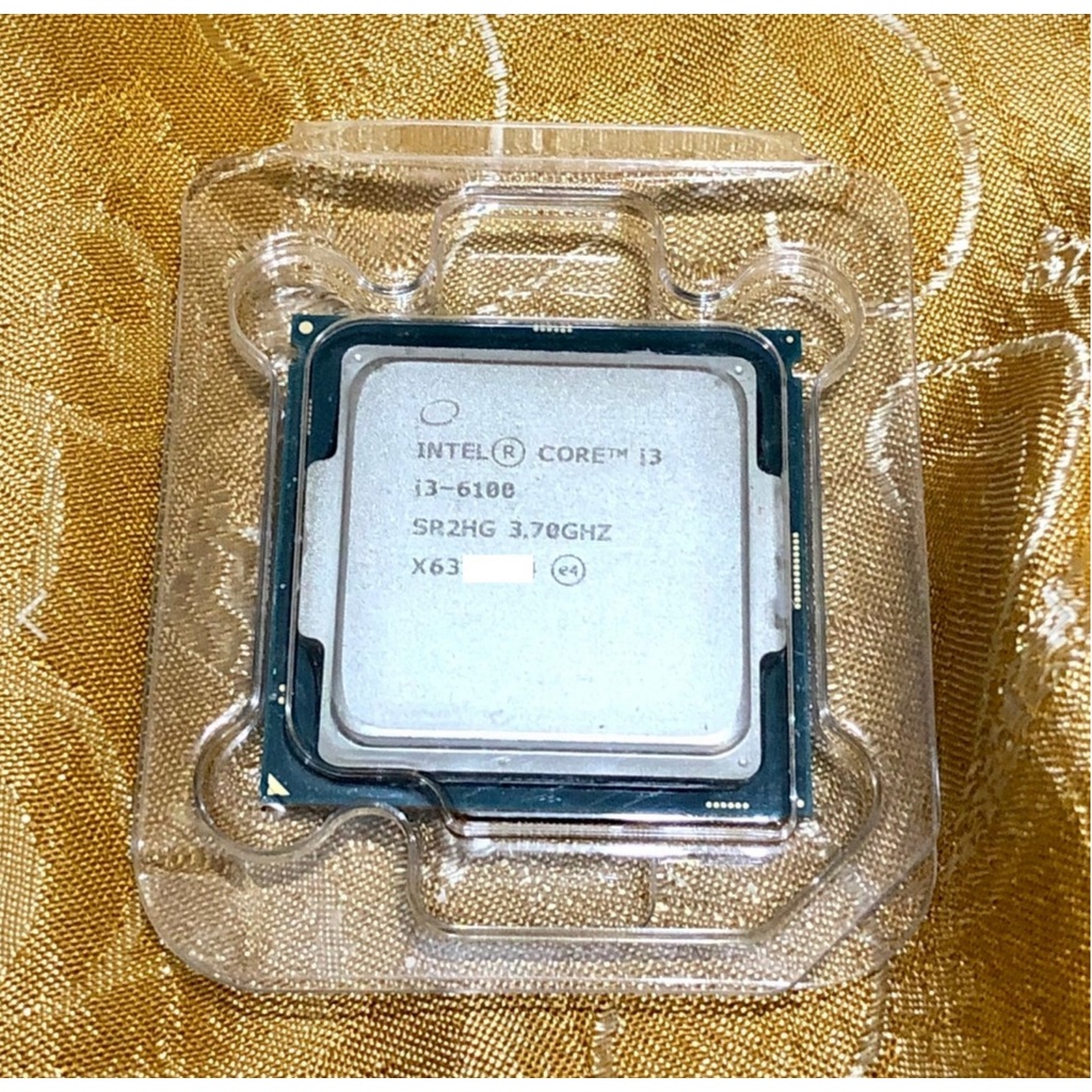 INTEL I3 6100 CPU 支援1155 第6 7代主機板