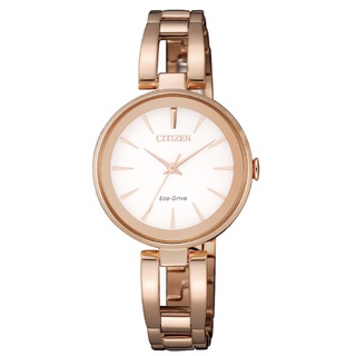 【CITIZEN 星辰】Eco Drive 光動能女錶(EM0639-81A)