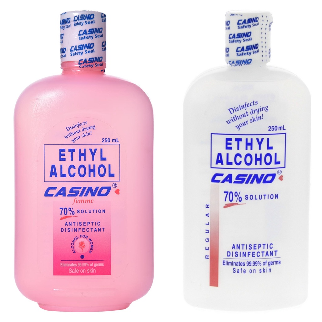 特價 菲律賓 Casino 70％ 酒精 消毒 清潔液 Ethyl Alcohol Solution