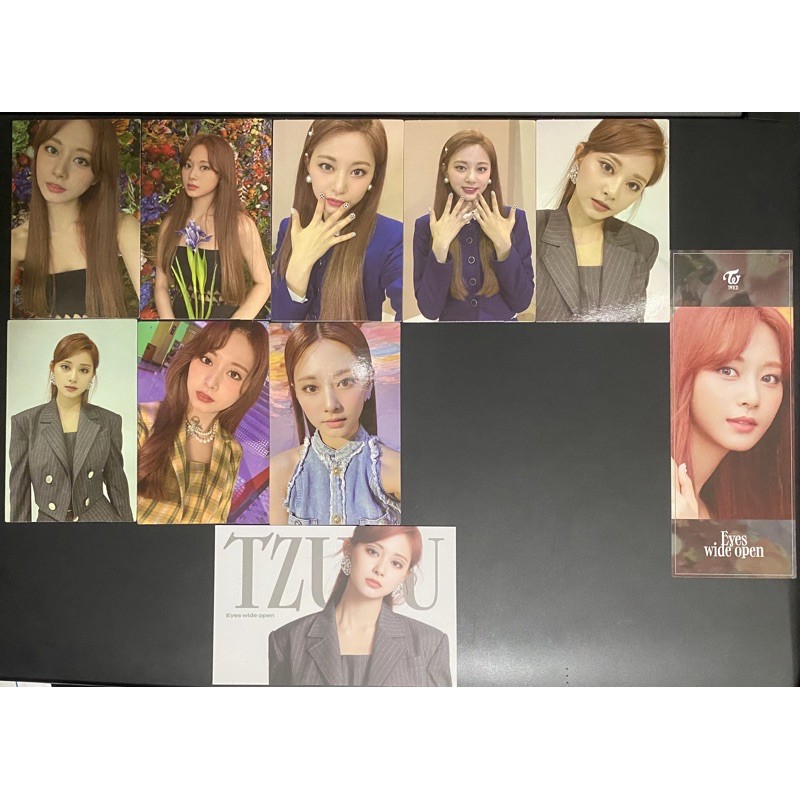 Twice 子瑜歷代專輯空專cd 小卡留言卡歌詞海報通路特典書籤eyes Wide Open 蝦皮購物