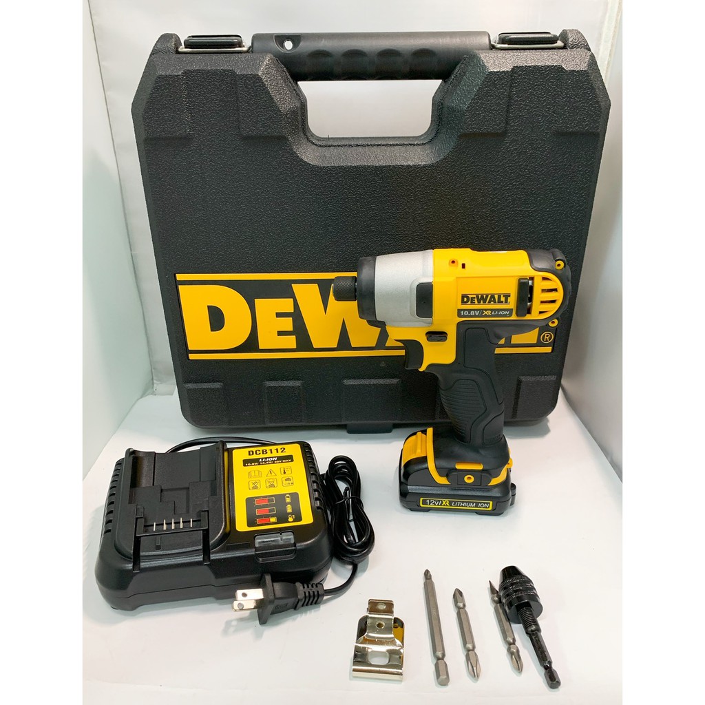 鋰電衝擊起子 得偉 DEWALT DCF815D2 10.8V(12V) 組合搭配 /充電式電動起子機/得偉電動工具