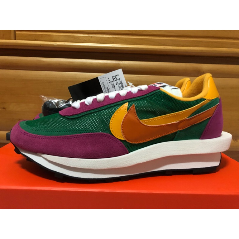 sacai waffle pink