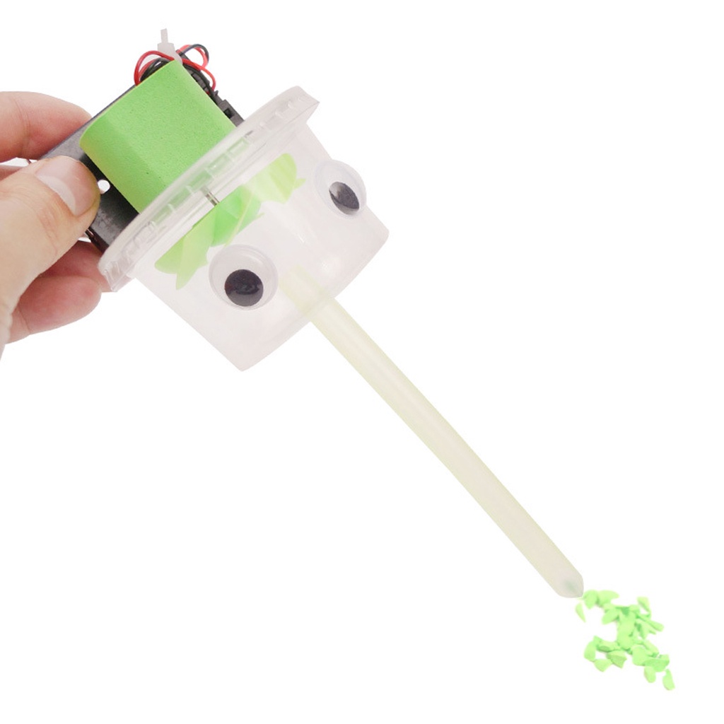 Diy 創意吸塵器模型科學實驗玩具兒童手工自製材料技術小發明