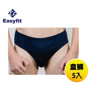【Easyfit】EF606 彩色棉三角褲(5入)
