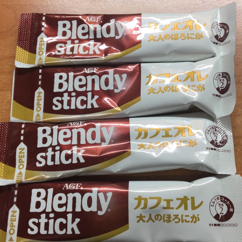 AGF Blendy stick 即溶咖啡歐蕾（咖啡色）