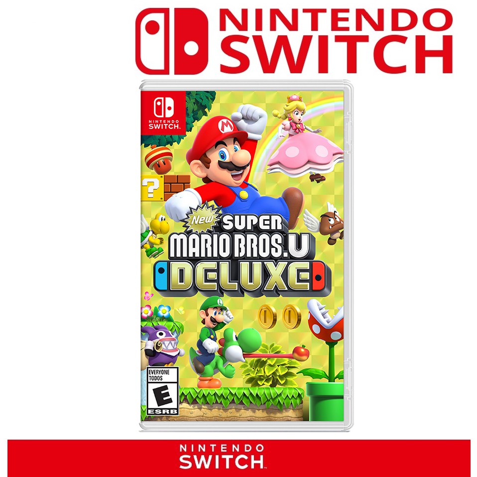 任天堂 switch New 超級瑪利歐兄弟 U 豪華版 DELUXE joy-con 手把