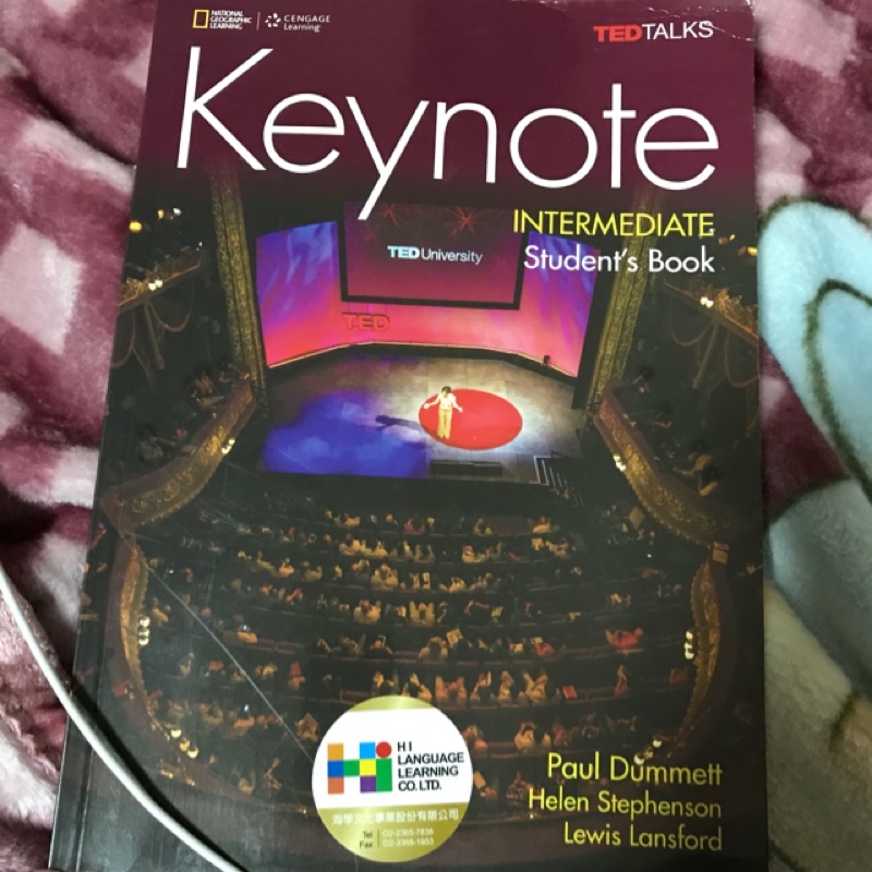 Keynote intermediate book