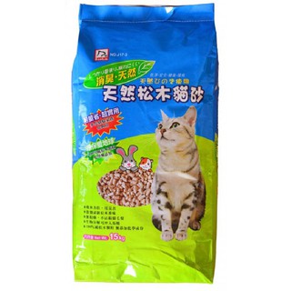 寶麟-進口松木屑 貓、小動物適用 15kg 大包裝松木屑 貓砂 松木貓砂 高吸水力 無粉塵 天然環保 佳恩寵物