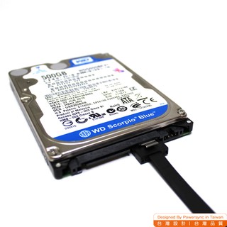 群加powersync SATA3資料傳輸線/ 25CM/55㎝ (SATA3-25B)