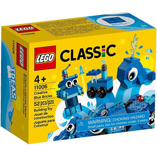 LEGO樂高 LT11006 創意藍色顆粒_Classic 基本顆粒系列