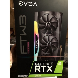 「未鎖」艾維克EVGA FTW3 RTX3070 顯示卡 顯卡（請勿直接下標