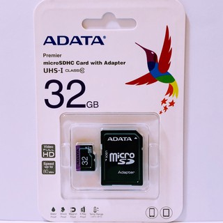 ADATA 記憶卡 32G class10 UHS-1 microSDHC 32G記憶卡 威剛記憶卡