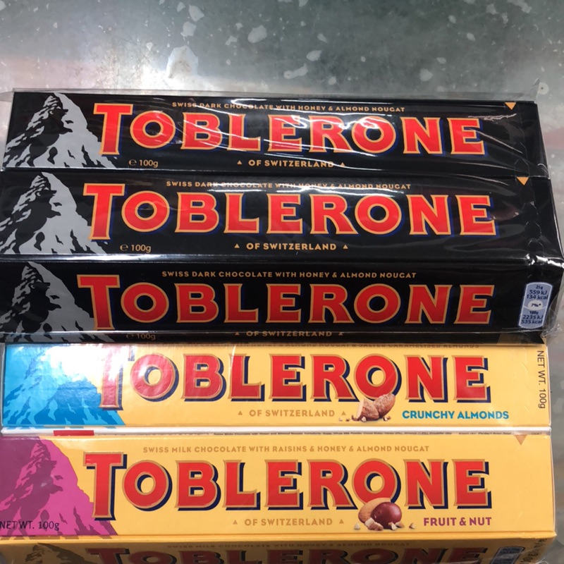 TOBLERONE三角黑/綜合巧克力（5入）