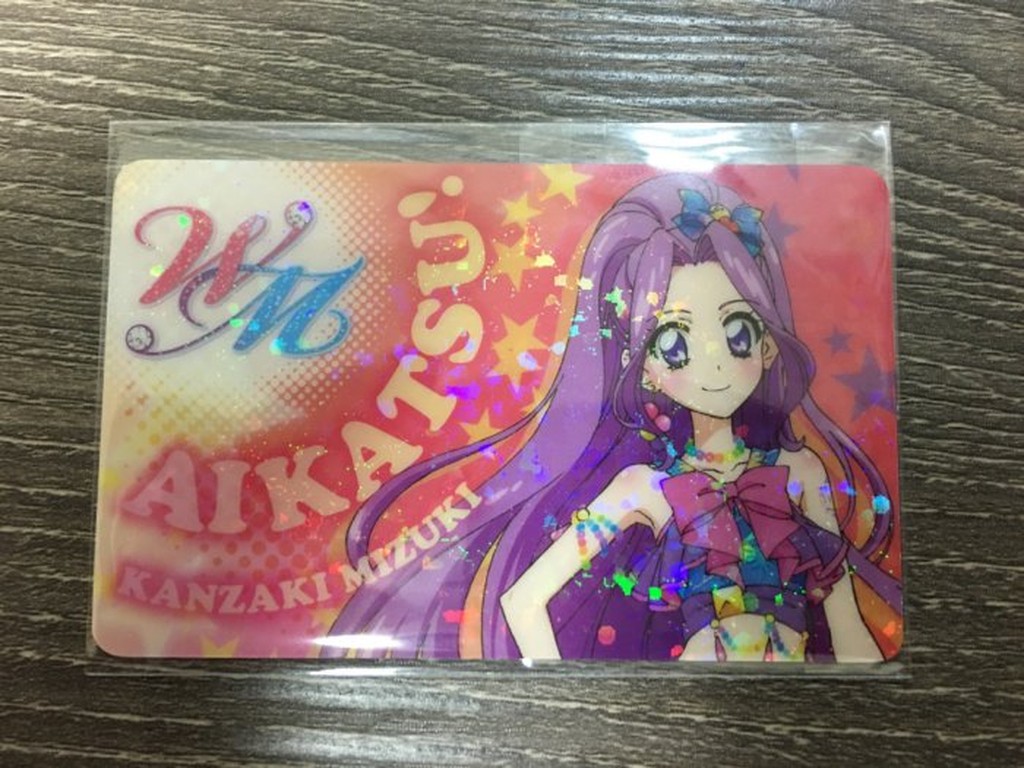 日本 Aikatsu! 偶像學園 偶像活動 星夢學園  美月 粉絲卡 全新未拆未使用 (不含ID卡)