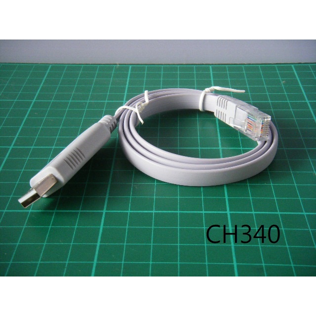 USB轉RJ45 RS232通訊協定 console Cable 適用於Cisco Fortinet juniper