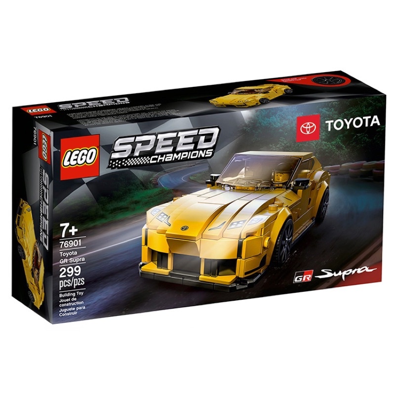 LEGO 樂高 急速賽車系列-Toyota GR Supra_LG76901