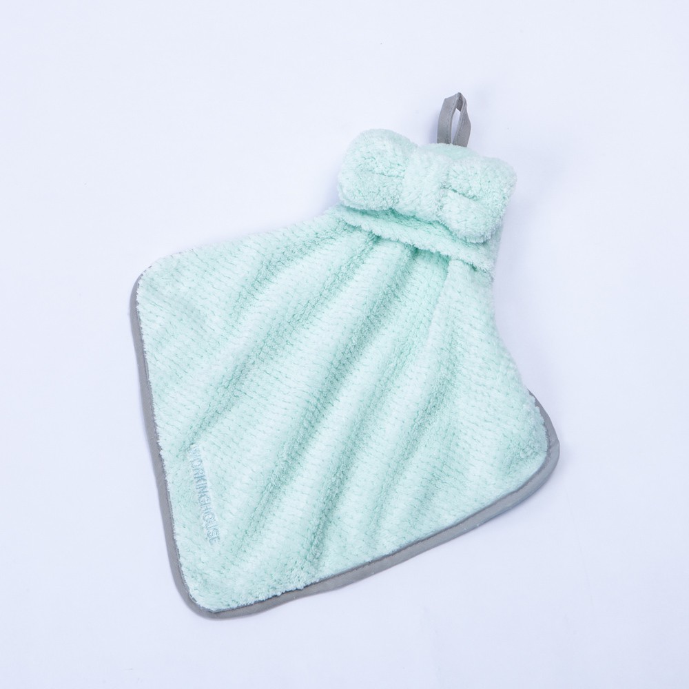 【生活工場】Cozy纖纖舒柔超吸水擦手巾-粉綠