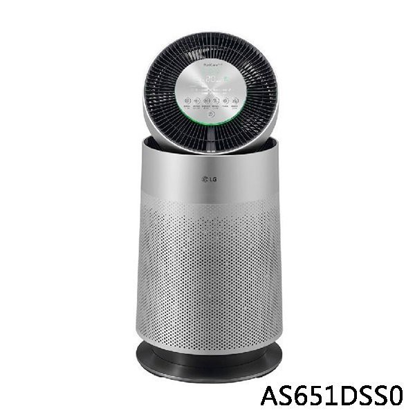 LG 樂金 PuriCare™360°空氣清淨機 2.0 AS651DSS0 原廠保固 結帳更優惠 黑皮TIME