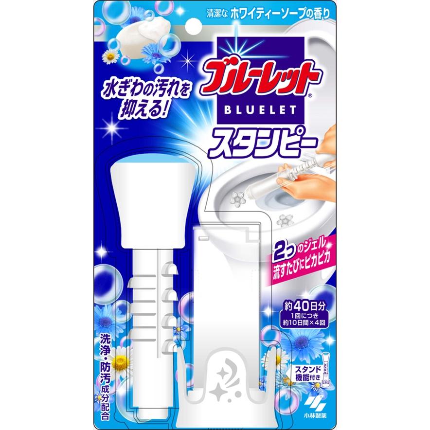 ¥日本激安現貨¥小林製藥BLUELET馬桶花瓣造型消臭凝膠凍28g(白色皂香)