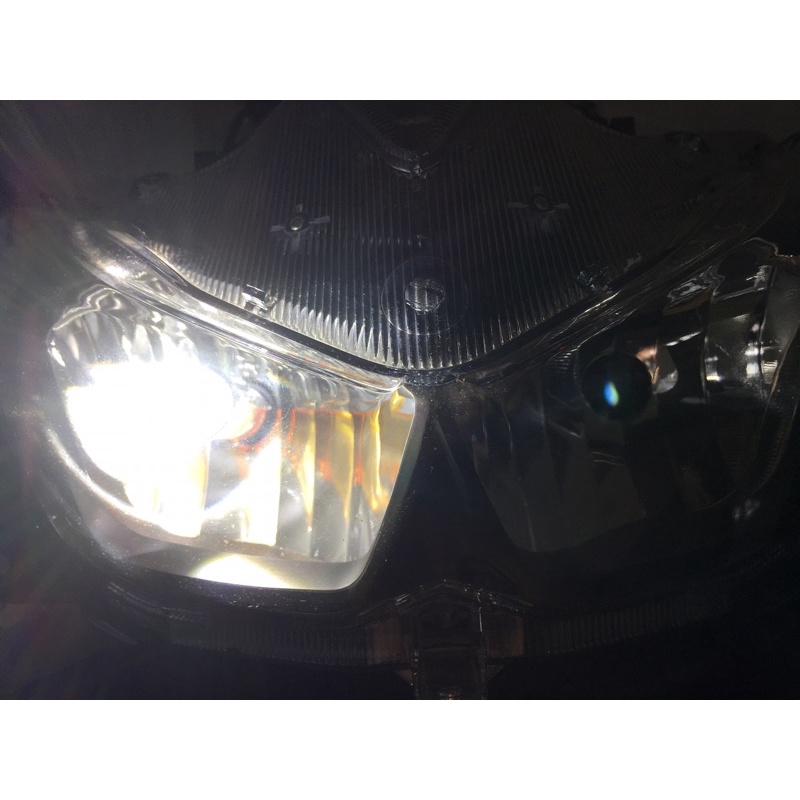 YAMAHA 山葉FORCE155迷你魚眼 高亮度 LED大燈 魚眼H4光型 單顆具有遠近燈光型 采鑽公司貨